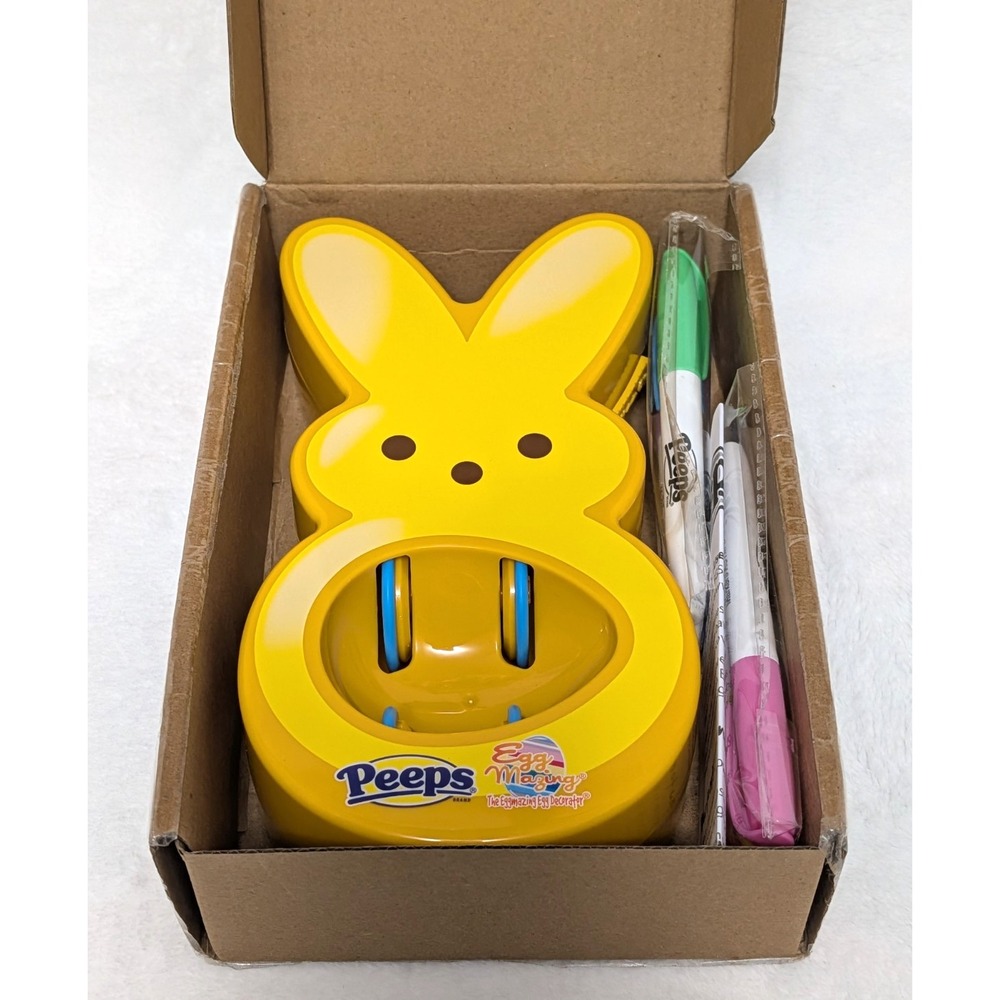 Peeps Eggmazing Spinner: Mess-Free Egg Decorating for Kids & Adults - 2 PACK - Picture 7 of 9
